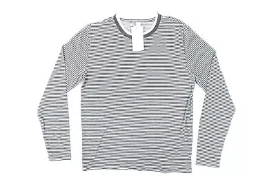 Buy Alternative Apparel Striped Gray Medium Light Crew Sweater Mens Nwt New • 30.05£