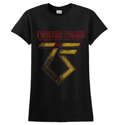 Buy TWISTED SISTER - 'You Can't Stop Rock 'n' Roll' Ladies T-Shirt • 24.21£