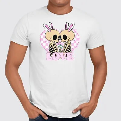 Buy Psychedelic Bunny Psycho-Bunny Classic TShirt Unique And Vibrant Rabbit Design T • 10.99£
