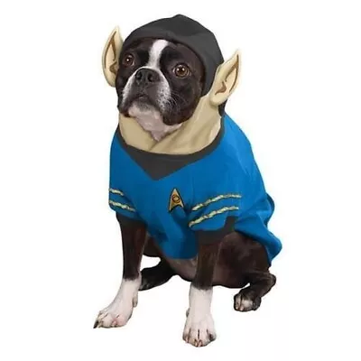Buy Star Trek Spock Dog Costume Hoodie Pet • 22.90£