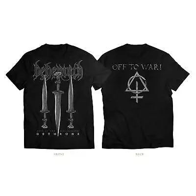 Buy Behemoth Unisex T-Shirt: Off To War! (Back Print) OFFICIAL NEW  • 21.20£