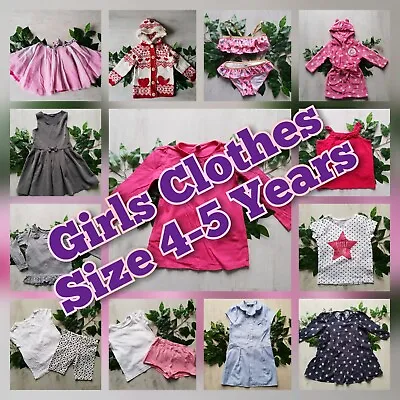 Buy Girls Clothes Build Make Your Own Bundle Job Lot Size 4-5 Years Dress Jeans  • 1.45£