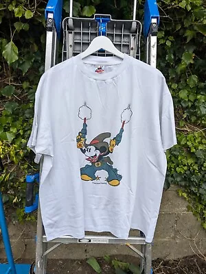 Buy Vintage Disney Mickey Mouse Single Stitch T-Shirt Amazing Condition • 138.39£