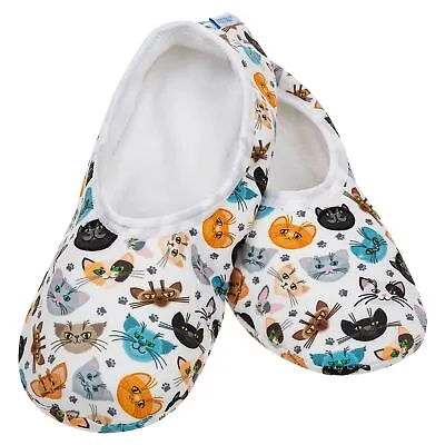 Buy Snoozies! Travel Skinnies Animal Designs Womens Slippers With Non-Slip Sole • 13.99£