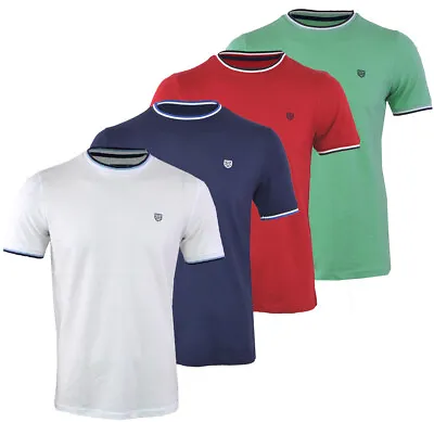 Buy Mens Short Sleeve Pique T Shirt Kensington Summer Casual Holiday Top S-XXL • 7.99£