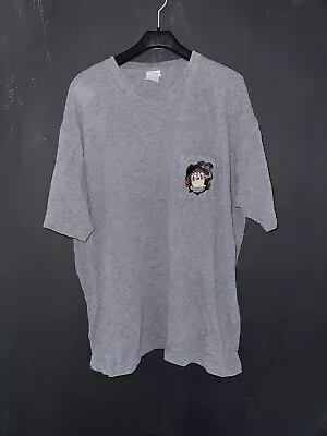 Buy Vintage Tasmanian Devil 2000 Warner Bros Embroidered T Shirt Size XL • 13.99£