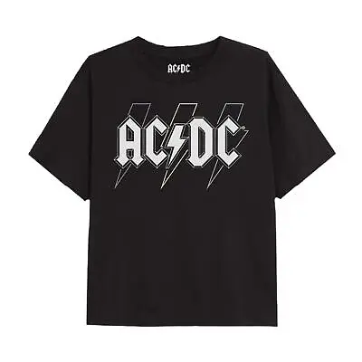 Buy AC/DC Girls T-shirt Pastel Bolts Top Tee 7-13 Years Official • 9.99£