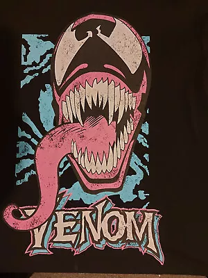 Buy VENOM - 4XL  - Venom - Logo -- Black -- Unisex -- T-Shirt. • 12£