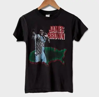Buy 1986 James Brown Vintage Tour Band Soul Tee Shirt,birthday,gift For Fans,trendy • 39.77£