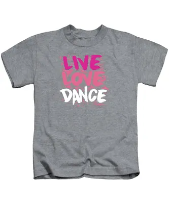 Buy Live Love Dance Kids T-Shirt Tee Top Dancing Dancer Girls Boys • 7.95£