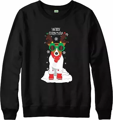 Buy MERRY CHRISTMAS Sweatshirt Xmas Party Reindeer Printed Christmas Pullover Jumper • 14.65£