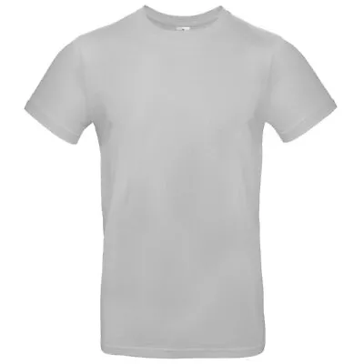 Buy B&C Collection #E190 TU03T - Mens Plain Cotton T-Shirt Mid Weight Straight Fit • 7.69£