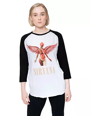 Buy Nirvana In Utero Raglan T Shirt • 21.95£