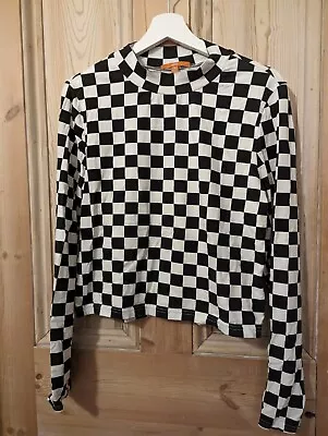 Buy Vans Chequered Top Womens M BNWOT Retro Vintage Style • 9.99£