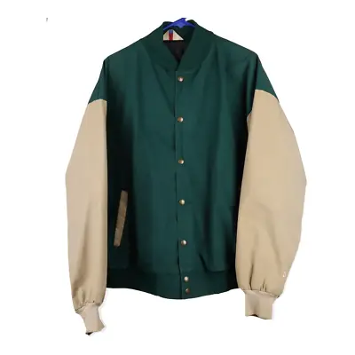 Buy West Ark Varsity Jacket - XL Green Cotton • 26.70£