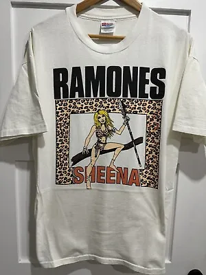 Buy Ramones Sheena Vintage T Shirt XL • 295£