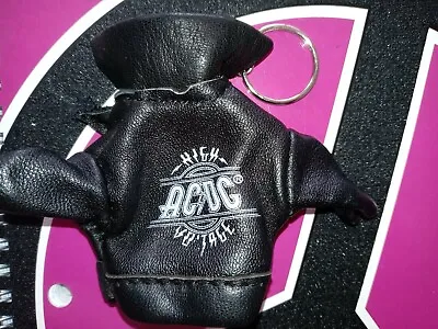 Buy Vintage AC/DC High Voltage Key Chain Leather Jacket Tour Collection Rare NWOT • 17.99£