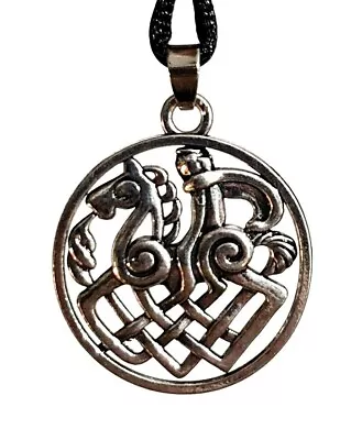Buy Odin Sleipnir Pendant Necklace Horse Norse Viking Beaded Tie Cord Lace Jewellery • 6.95£