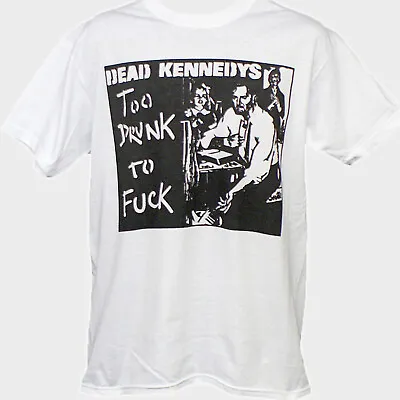 Buy Dead Kennedys Hardcore Punk Rock Short Sleeve White Unisex T-shirt S-5XL • 14.99£