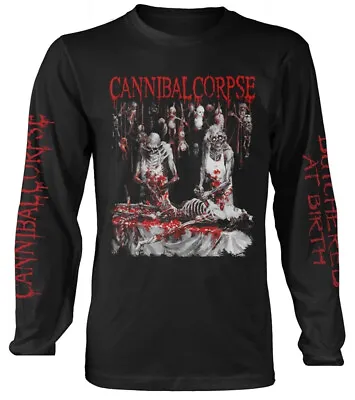 Buy Cannibal Corpse Butchered At Birth Explicit Black Long Sleeve Shirt • 30.39£