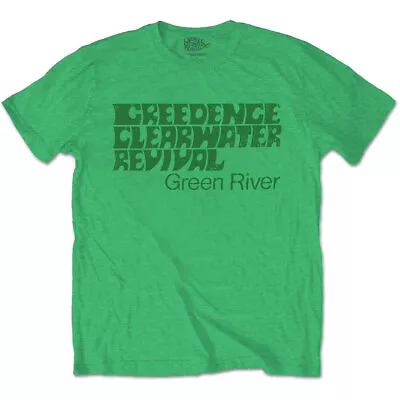 Buy Creedence Clearwater Revival Green River Official Tee T-Shirt Mens Unisex • 17.13£