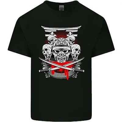 Buy Samurai Skulls Japan Martial Arts MMA Mens Cotton T-Shirt Tee Top • 10.99£