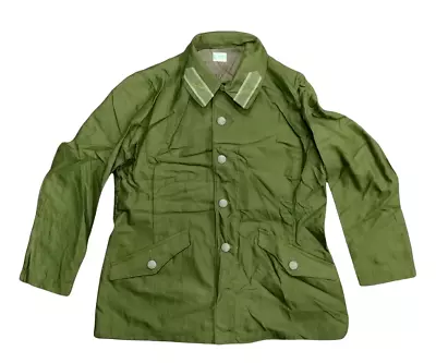 Buy Genuine Vintage Swedish Army M59 Olive Green Work Chore Jacket 60s Military Coat • 19.95£