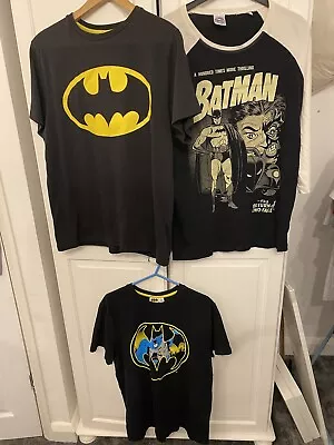 Buy Dc Comics T Shirt Men’s Joker Of Batman Classic Tim Burton Logo • 10.99£