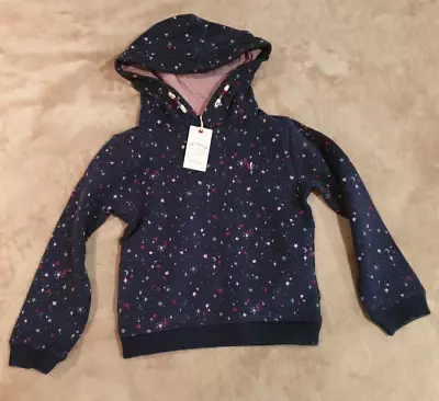 Buy FatFace Girls Navy Moon & Stars All Over Print Hoodie 6-7 Years *BNWT* • 13£