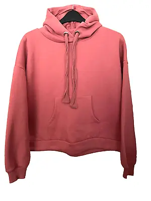 Buy Chelsea Peers New York Salmon Pink Fleece Lined Hoodie Size Xl • 4.99£