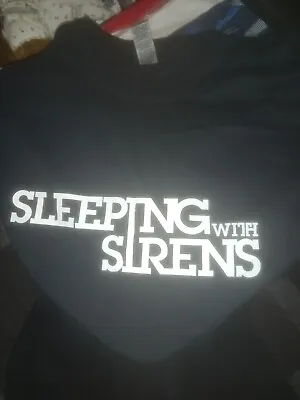Buy Sleeping With Sirens Tshirt Size XL Band Merch Music  • 12.99£