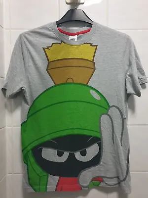 Buy Official Looney Tunes Marvin The Martian T-Shirt - Grey Small UK W38 L26  • 33.99£
