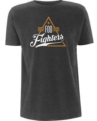 Buy Foo Fighters Triangle Grey T-Shirt OFFICIAL • 15.19£