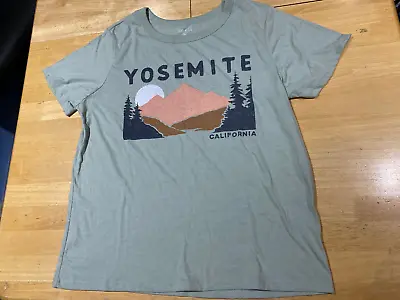 Buy Zoe + Liv Yosemite California Green T Shirt - Women's Size L • 7.58£