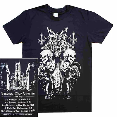 Buy Dark Funeral Shadows Over Oceania Tour Shirt S-XL Black Metal Official T-shirt • 25.29£
