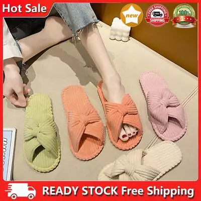 Buy Women Comfy Trendy Slippers Lightweight Soft Home Slippers For Christmas Gift • 7.79£
