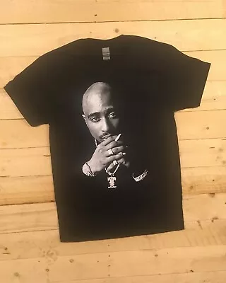 Buy 2pac Tupac Shakur HipHop Rap Legend Old School Death Row Music Tshirt • 12.99£