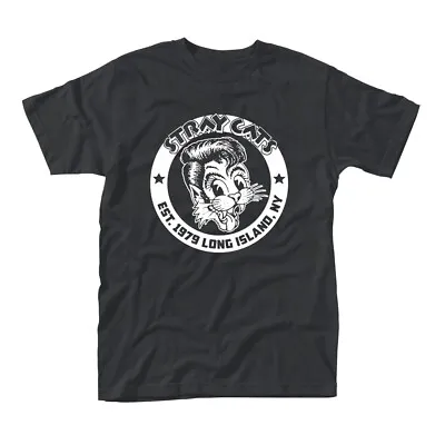 Buy STRAY CATS - EST 1979 BLACK T-Shirt Large • 19.11£