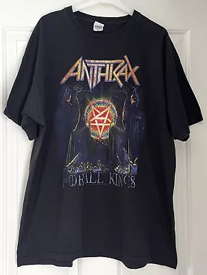 Buy Anthrax For All Kings T Shirt Size 2XL • 12.99£