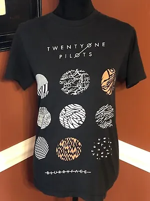 Buy Twenty One Pilots Blurryface Women's M Black 2015 Concert Tour Album T-Shirt 21 • 10.39£