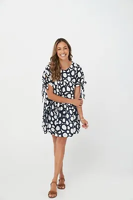 Buy Kaja Clothing, Women's Clothing, Bambi Dress Blue Print XS-XXL • 59.54£