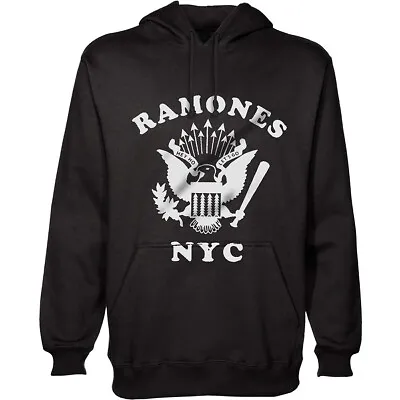 Buy The Ramones Retro Eagle Official Unisex Hoodie Hooded Top • 32.99£