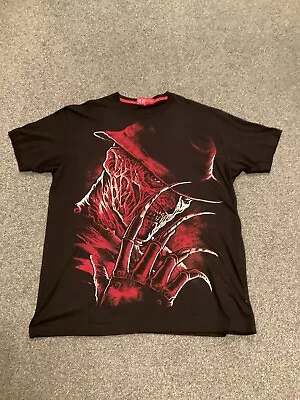 Buy Nightmare On Elm Street Vintage T-shirt Size Medium/Large *RARE* • 39.99£