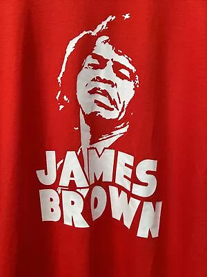 Buy Classic James Brown Print  T Shirt Size Large • 15.99£