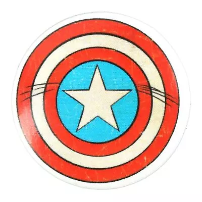 Buy CAPTAIN AMERICA PIN BADGE Marvel Comics Style OFFICIAL LICENSED MERCH Button UK • 3.13£