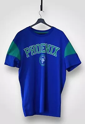 Buy Men's Primark Phoenix Cotton Short Sleeve Top T-Shirt Blue Size XL - New • 7.99£