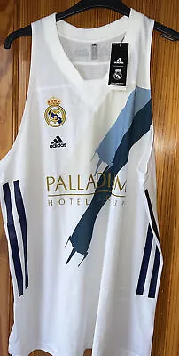 Buy ADIDAS Real Madrid STAR WARS Vest BASKETBALL Size 4XL Palladium Hotel Group NEW • 45.99£