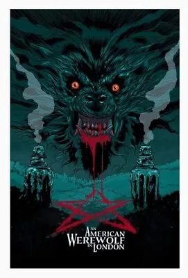 Buy An American Werewolf In London Poster Sticker Top T-shirt Magnet Keychain • 3.92£