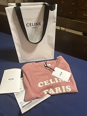Buy Authentic Celine 2022 SS Tshirts With Receipt  • 283.42£