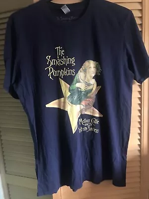 Buy Official Smashing Pumpkins T Shirt Mellon Collie Blue Classic Rock Band Melon • 13£